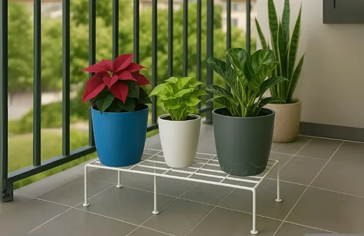 Metal garden plant stand manufacturer vasai