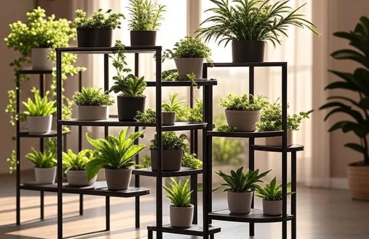 Powder coated plant stand manufacturer borivali price